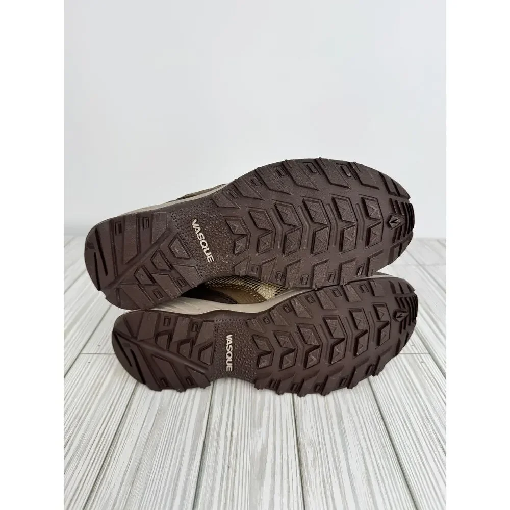 Vasque Velocity VST shoes youth 5 hiking quick lace garage strap brown pink NEW